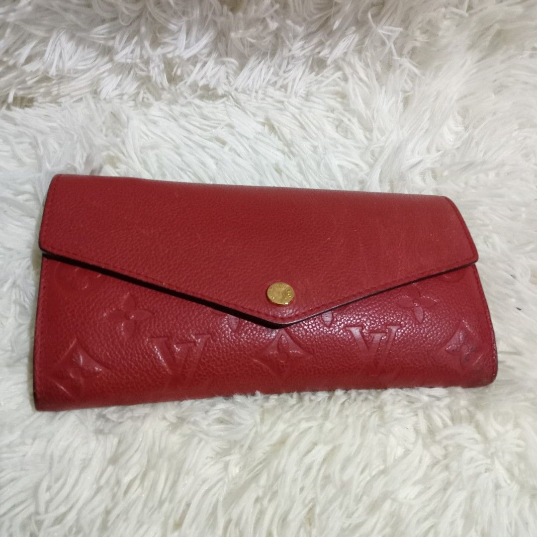 Rush Sale! Louis Vuittion Sarah Wallet, Luxury, Bags & Wallets on Carousell