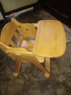 Baby wooden chair and baby rocking chair