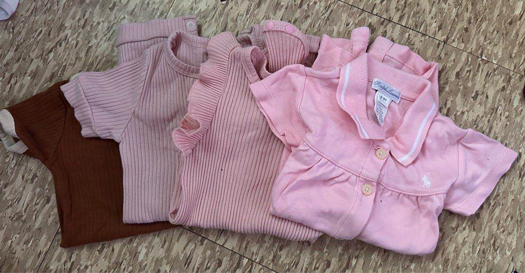 Baby's clothes (Category: Babies & Kids Fashion) located in Manila. Submitted by bashabelindaeugenio (Listing ID 1267996911, Image 1). Description: 600 take all.