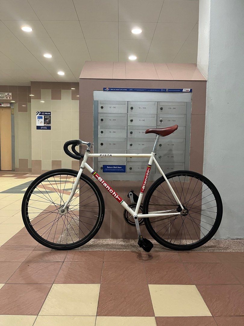 Bianchi pista fixed 2025 gear