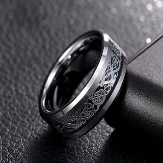 Affordable deals tungsten ring