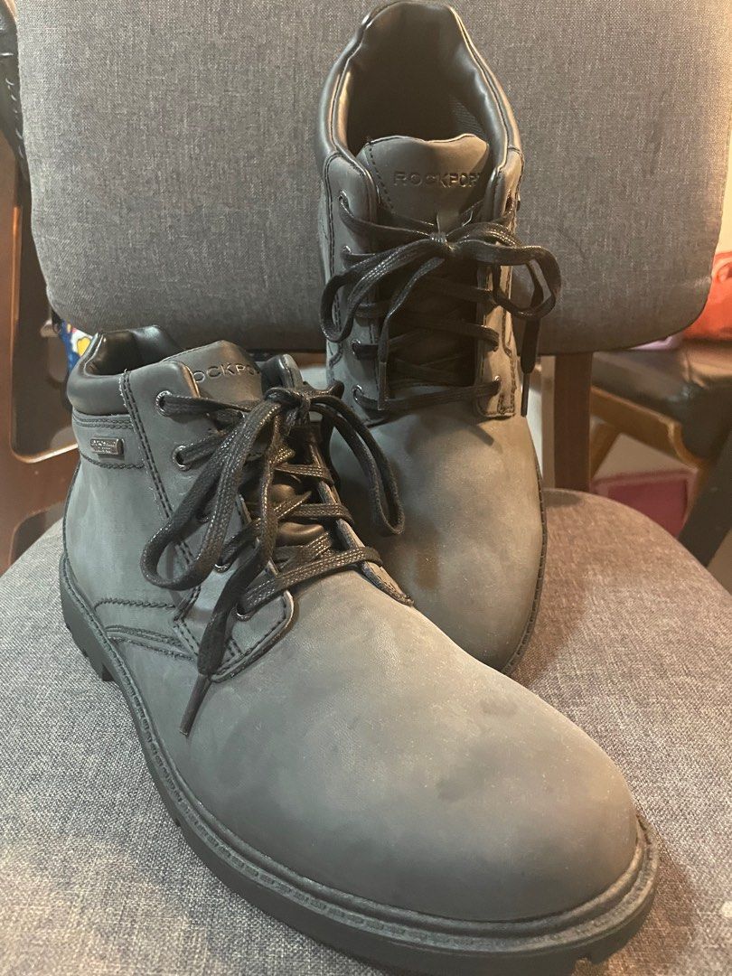BN Rockport Storm Surge Mid Cut Boots Men s Fashion Footwear