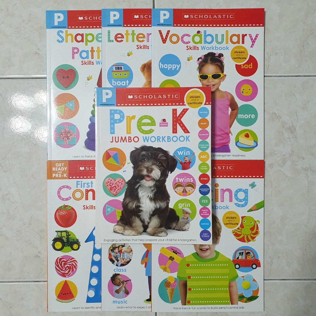 Get Ready for Pre-K Jumbo Workbook: Scholastic by Scholastic