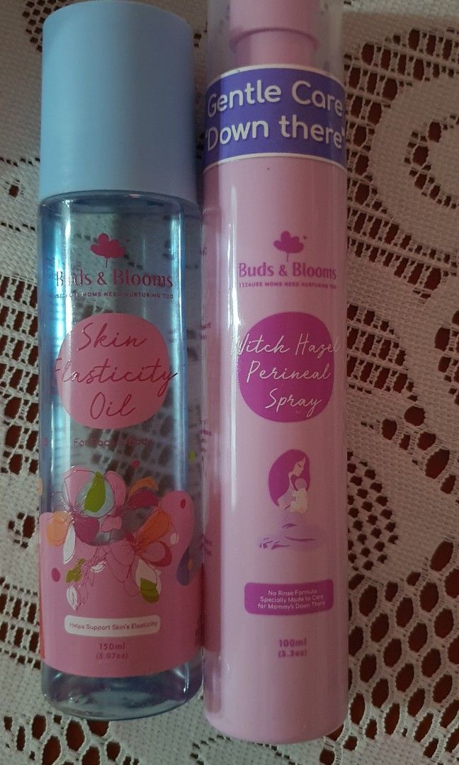 Buds and bloom witch hazel and elasticity oil, Babies & Kids, Maternity