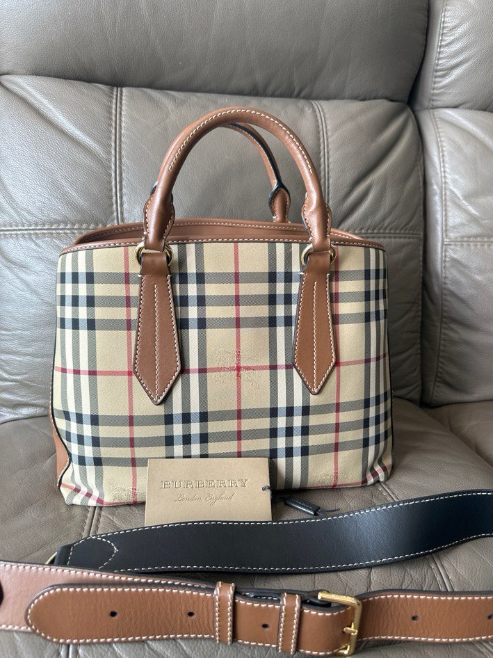 Burberry ballingdon tote outlet