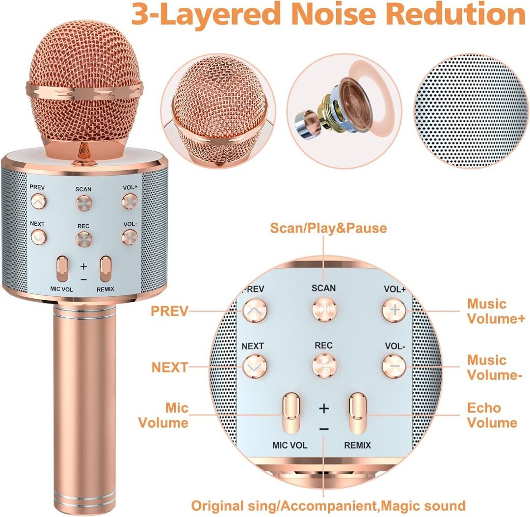 Ankuka outlet karaoke microphone