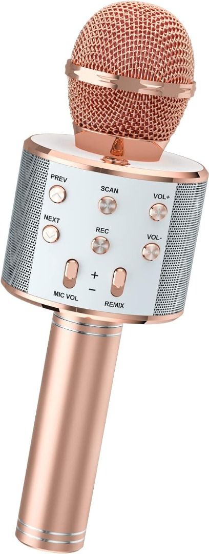 Ankuka wireless karaoke hot sale microphone