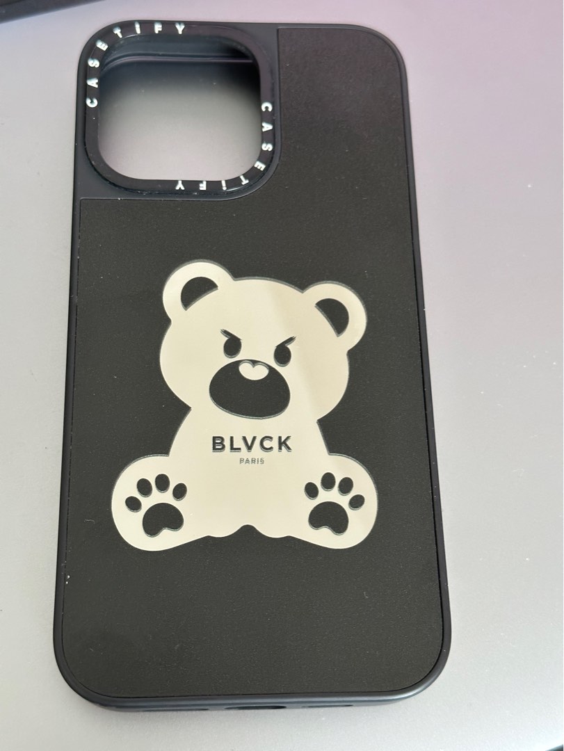 BLVCK Evil Teddy ×casetify iPhone13/14兼用ケース - 携帯電話 