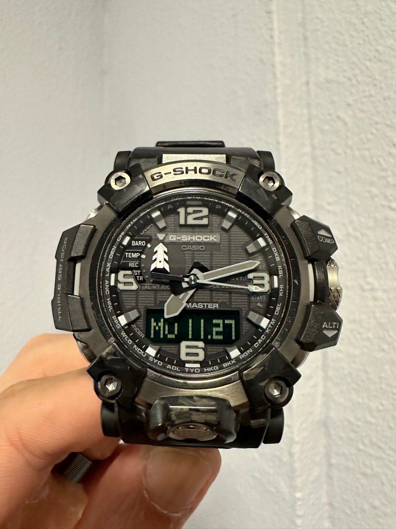 CASIO G-SHOCK MUDMASTER GWG-2000-1A1, Men's Fashion, Watches ...