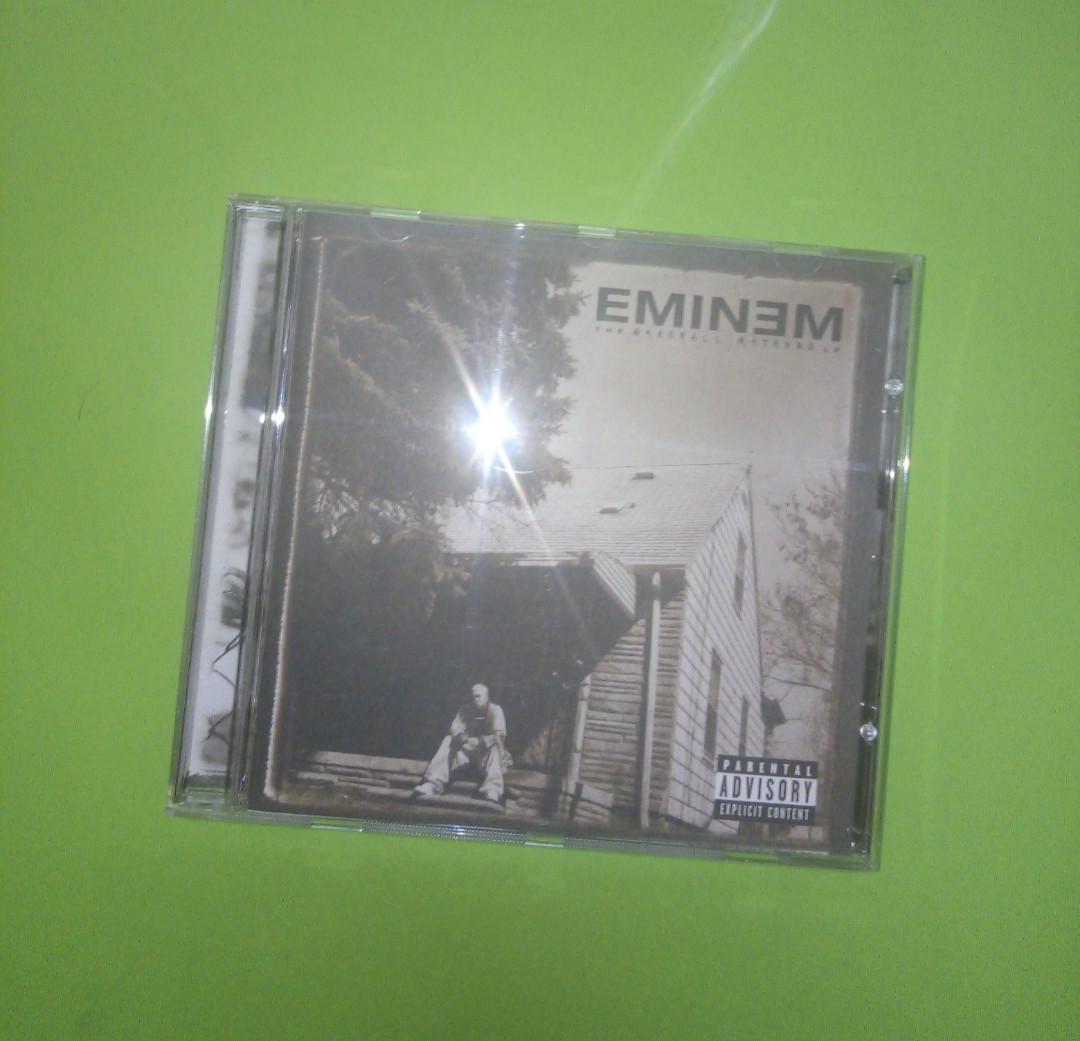 Cd Eminem The Marshall Mathers Lp Album 2000 Horrorcore Hip Hop Hobbies And Toys Music