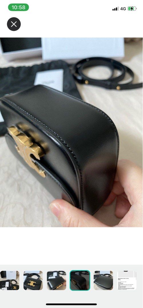 celine mini triomphe Luxury Bags Wallets on Carousell