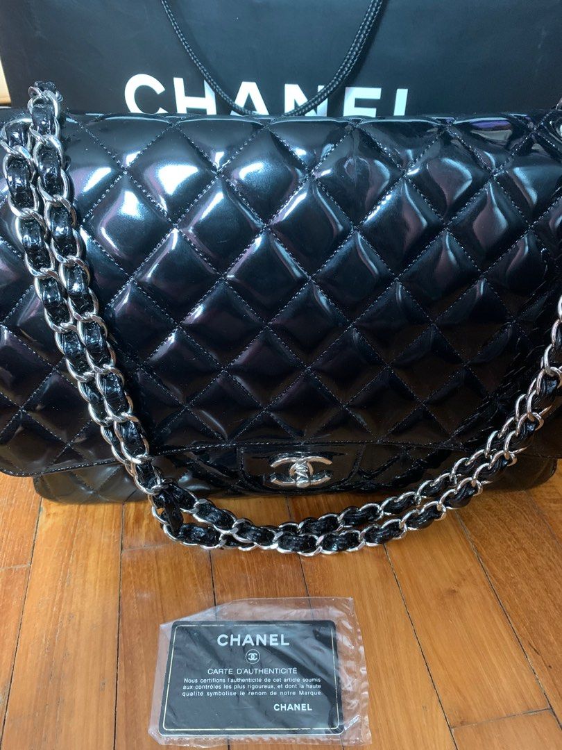 Chanel Vintage Maxi Bag - 41 For Sale on 1stDibs