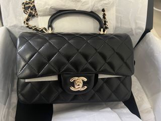 100+ affordable chanel mini coco handle bag For Sale, Luxury