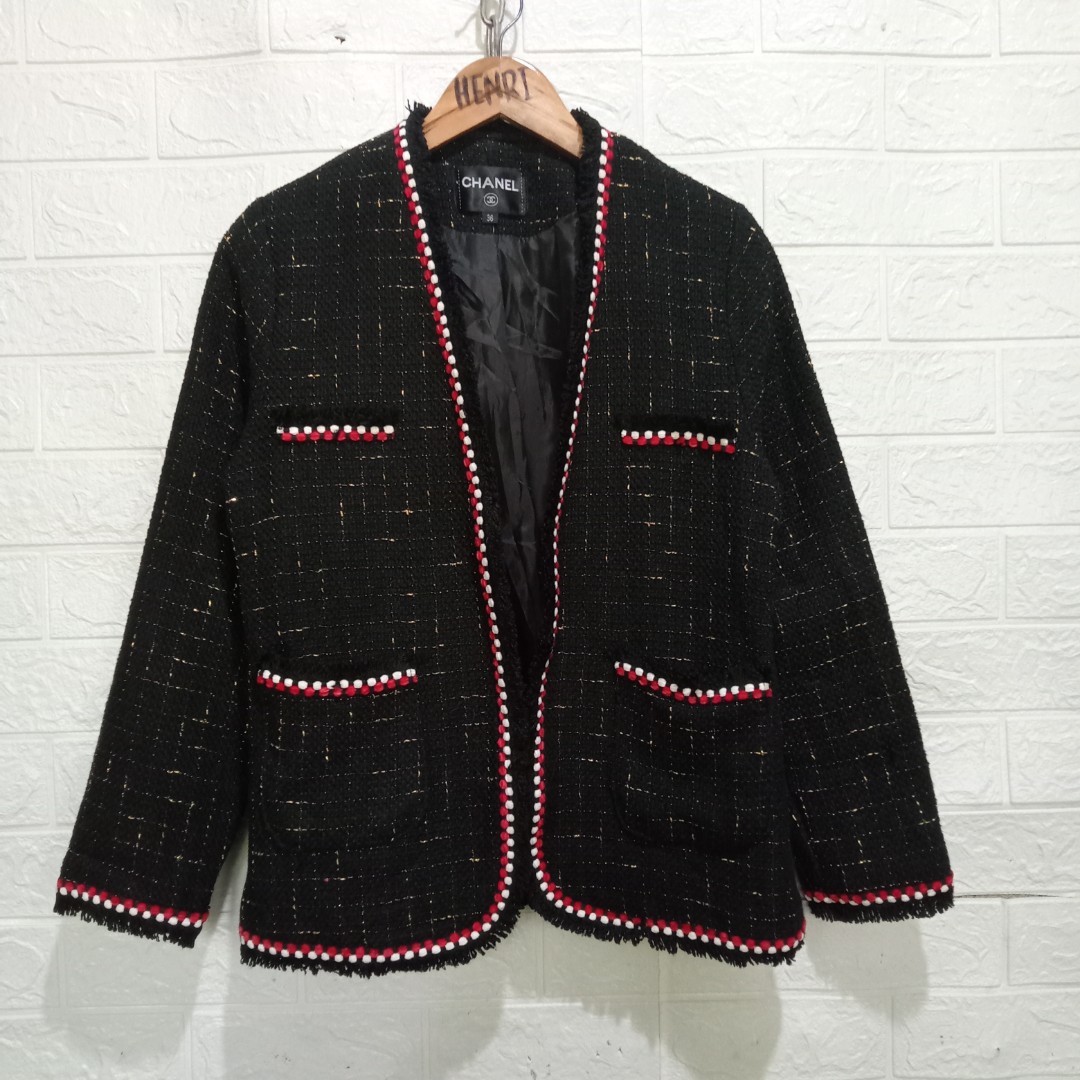CHANEL TWEED COAT, Women's Fashion, Coats, Jackets and Outerwear on ...