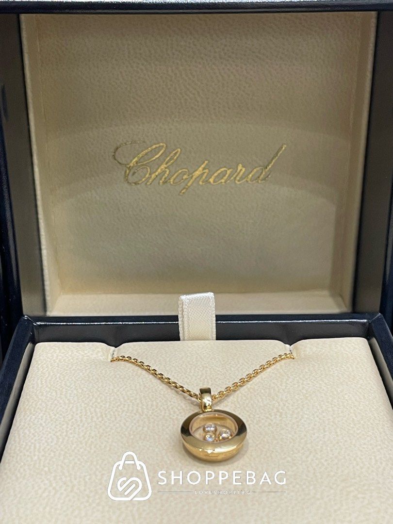 Chopard Happy Diamonds Yellow Gold 750 Necklace