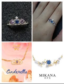 Cinderella Sapphire Jewelry Set Take All