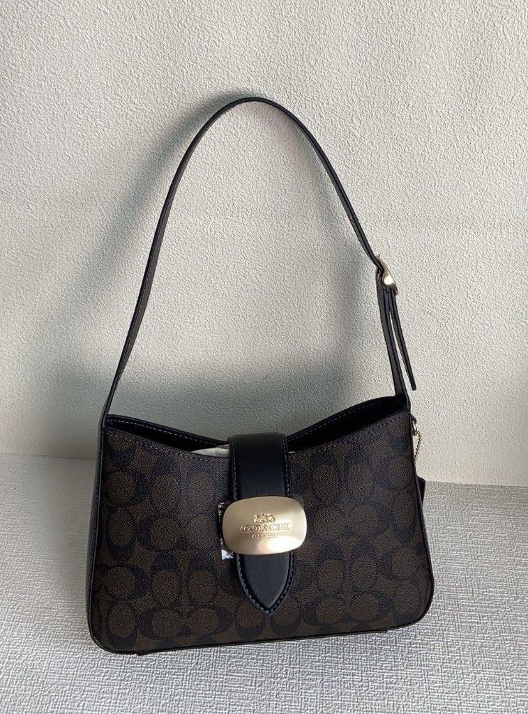 Coach Eliza shoulder bag (Category: Luxury Bags & Wallets) located in Las Pinas. Submitted by yhn_boutique (Listing ID 1268103587, Image 1). Description: New arrival Cod via lalamove/ grab -🛵 same day delivery J&T/LBC - pay today ship today Complete inclusions .