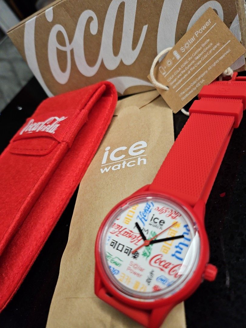 Coca cola swatch watch 1980's clearance
