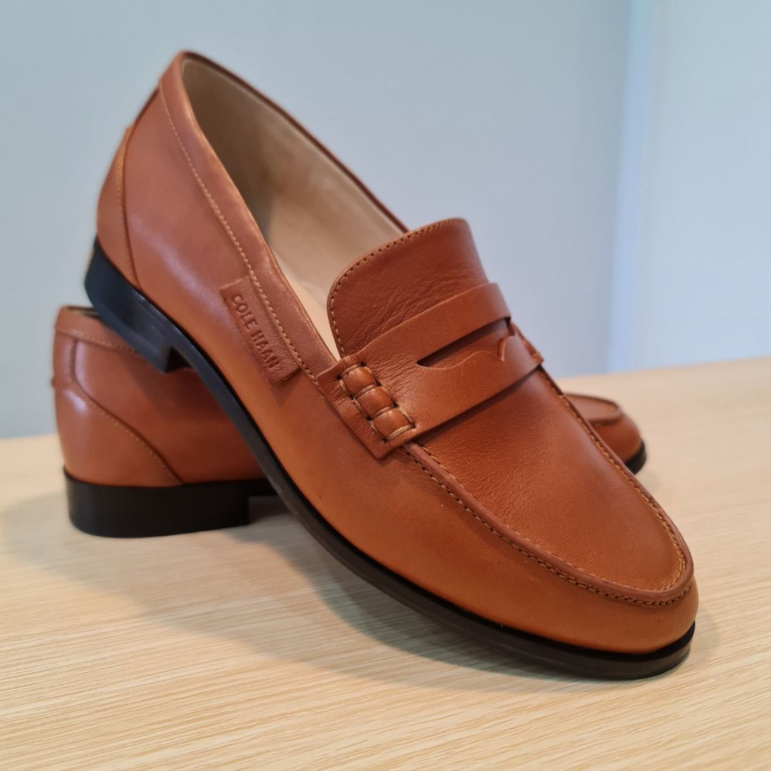 Cole haan british tan loafers best sale