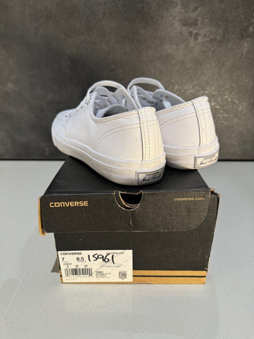 Mens converse sale jack purcell white