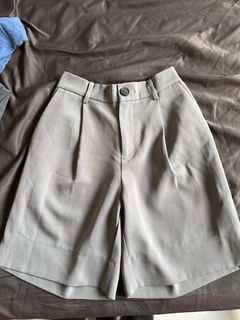Corban西裝五分褲 灰色