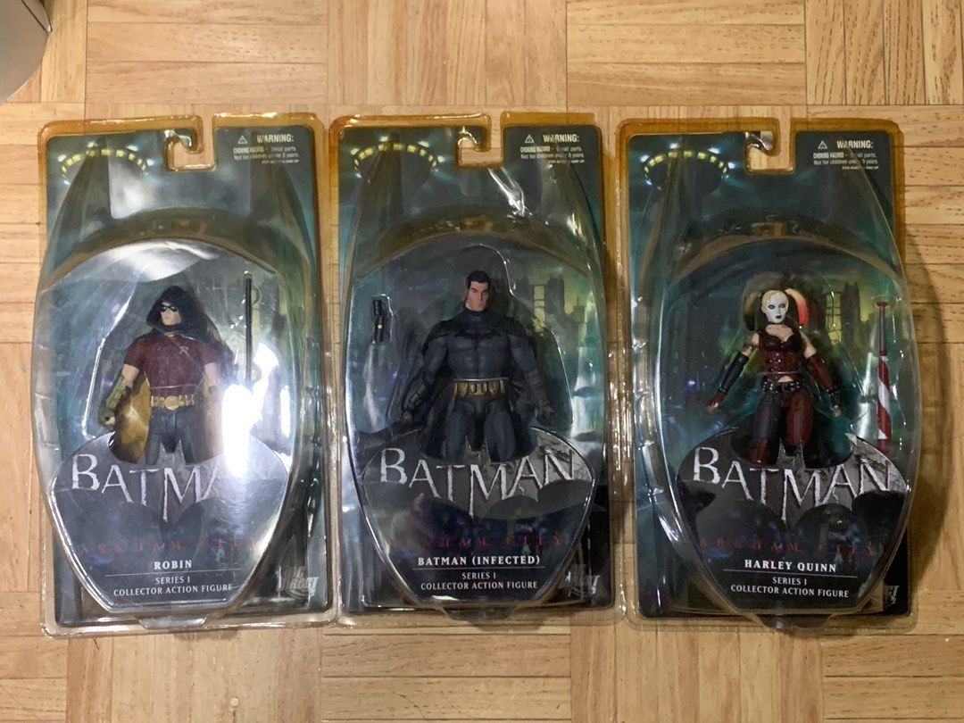 DC Direct Batman Arkham city series 1 collection action figure set