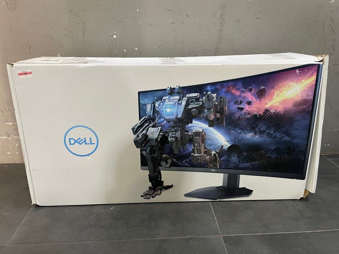 Dell S3422DWG Curved Gaming Monitor 34 Inch Curved Monitor with 144Hz ...
