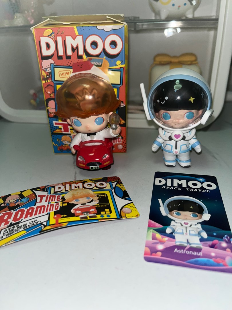 Dimoo Popmart Astronaut & Wave of inspiration, Hobbies & Toys, Toys ...