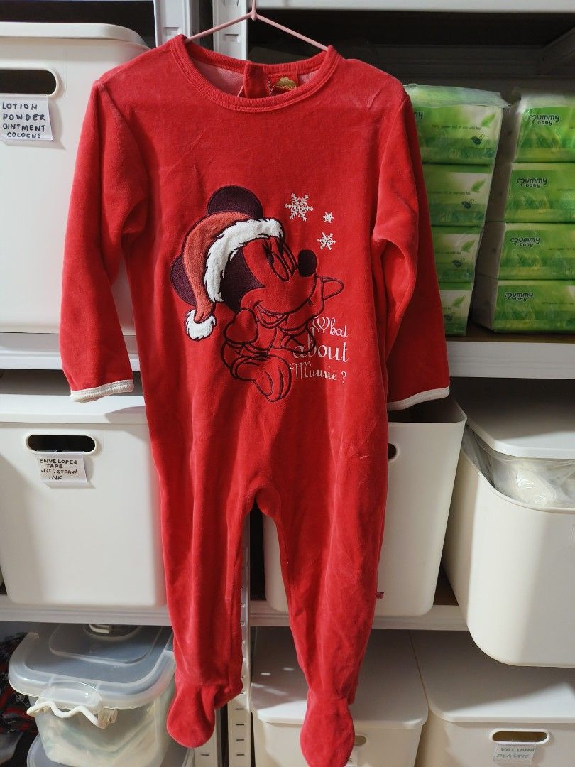 Minnie mouse hotsell christmas onesie