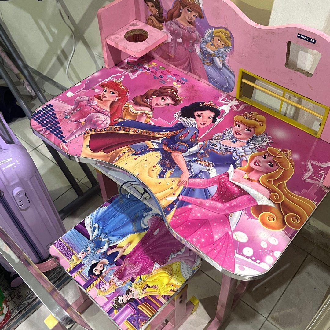 Disney princess desk and chair set deals