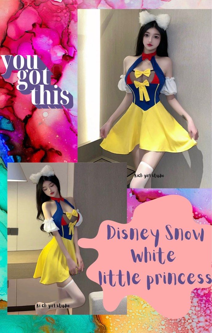 229 Disney Snow White little princess sexy lingerie (Spring Sales), Women's  Fashion, New Undergarments & Loungewear on Carousell