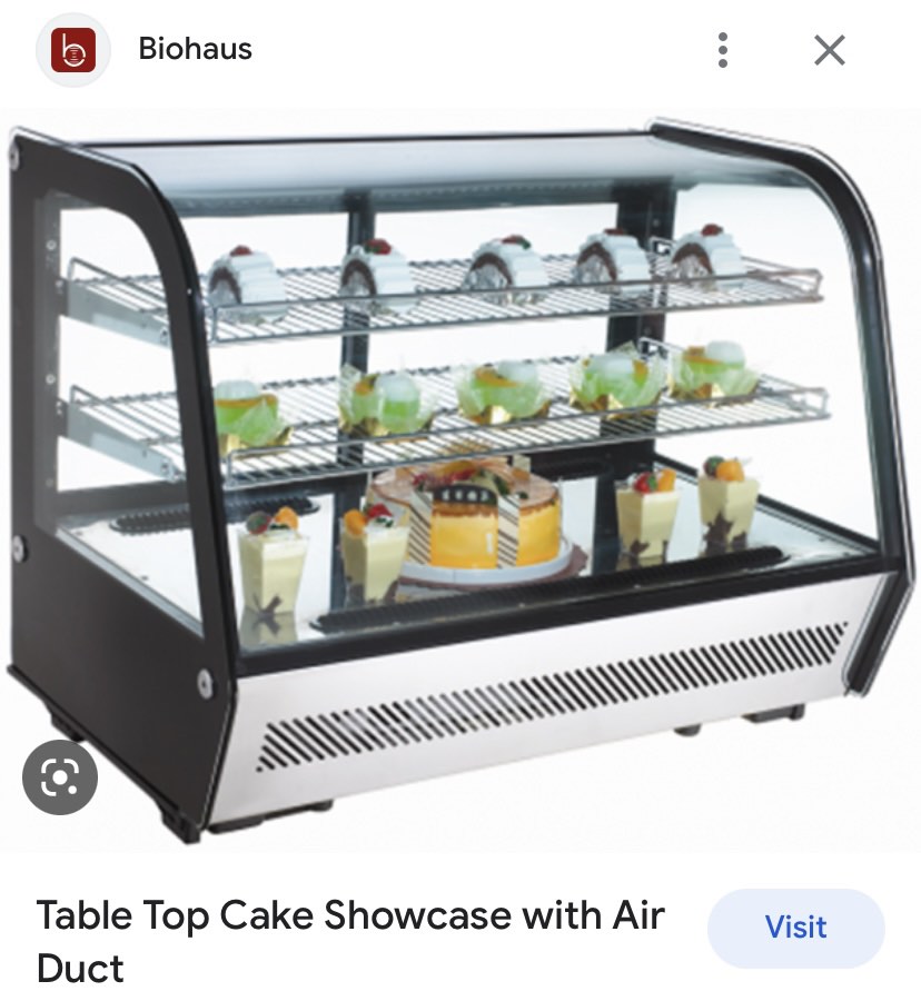 Display Chiller RTW 160L (Cool Plus Table Top Chiller with Air Duct