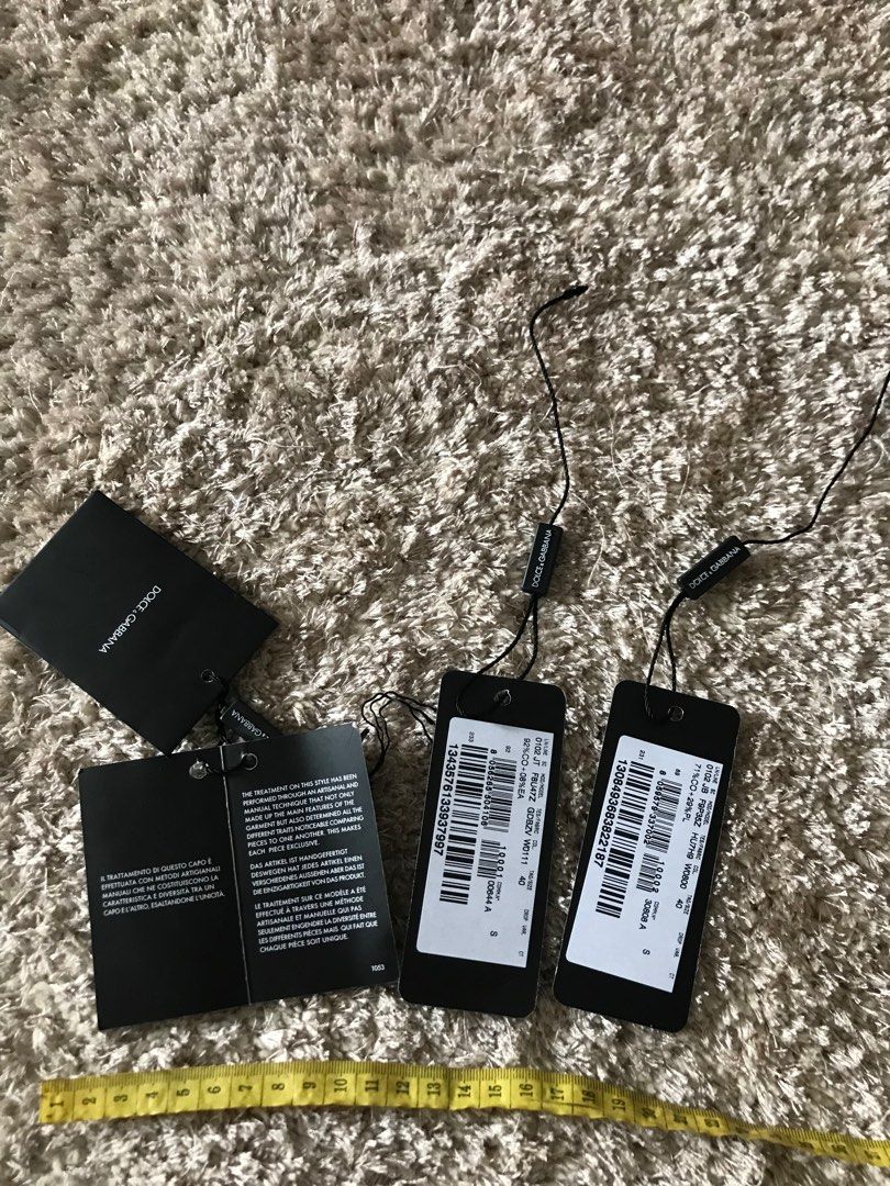 Dolce and gabbana shop tag