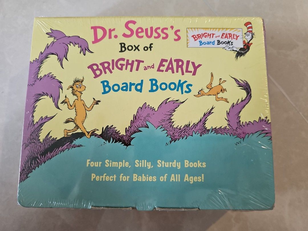 Dr Seuss box if bright and early board books, Hobbies & Toys, Books ...
