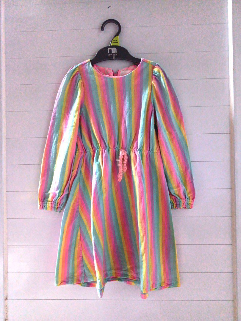 Dress kaos rainbow anak I Love J Bayi Anak Baju Anak Perempuan 4 hingga 7 tahun di Carousell