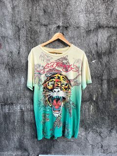 Vintage Ed Hardy Shirt, Men's Fashion, Activewear on Carousell