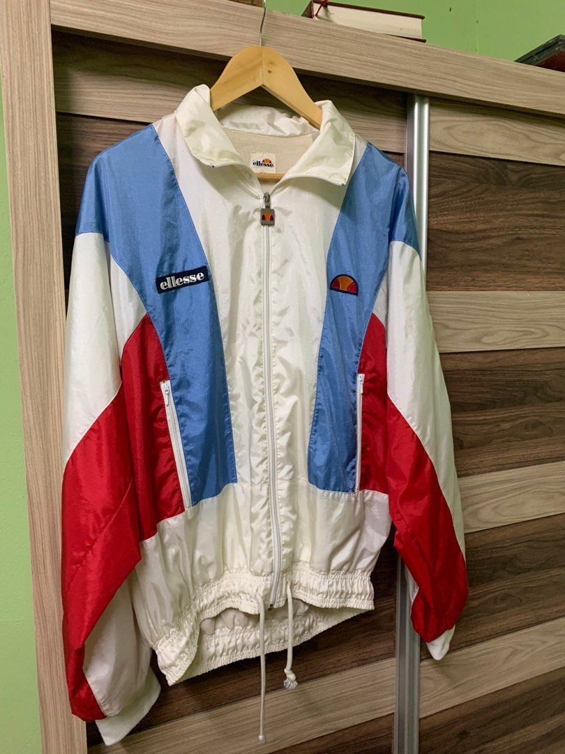 Vintage ellesse windbreaker hotsell