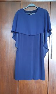 Enfocus Studio Blue Navy Dress