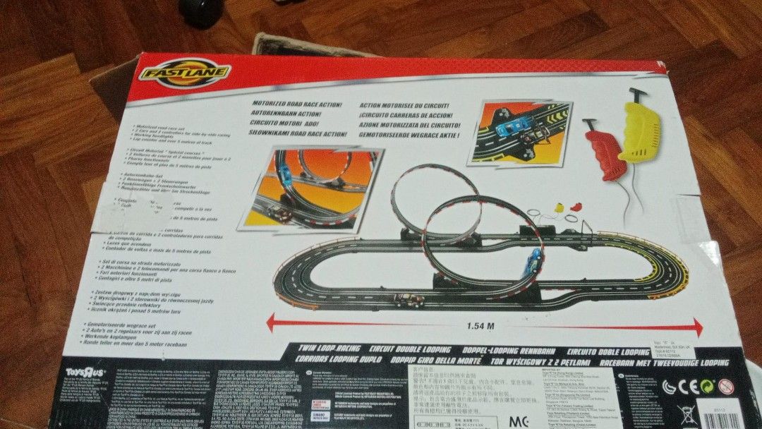 Fastlane track motor racing toy, Hobbies & Toys, Toys & Games on Carousell