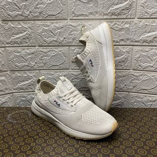 Fila Womens White Sneakers Shoes