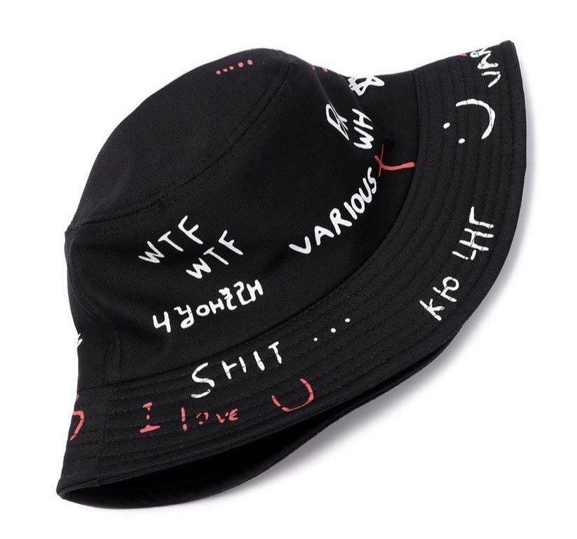 Fisherman Hat Outdoor Hip Hop Cap Bucket Hat Summer Graffiti Letter Fishing  Harajuku, Men's Fashion, Watches & Accessories, Caps & Hats on Carousell