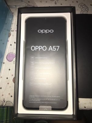 Forsale Oppo A57 Bnew (Category: OPPO) located in Caloocan City. Submitted by drae35690 (Listing ID 1268065067, Image 2). Description: Selling oppo a57 bnew 4gb ram 128 gb storage opened box but never used negotiable complete box and accessories Pm for more info no issue .