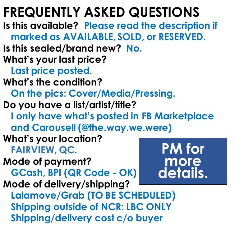 Frank Sinatra - Hallmark Series - Vinyl Record Plaka (Category: Vinyls) located in Quezon City. Submitted by the.way.we.were (Listing ID 1267961907, Image 2). Description: Available..
