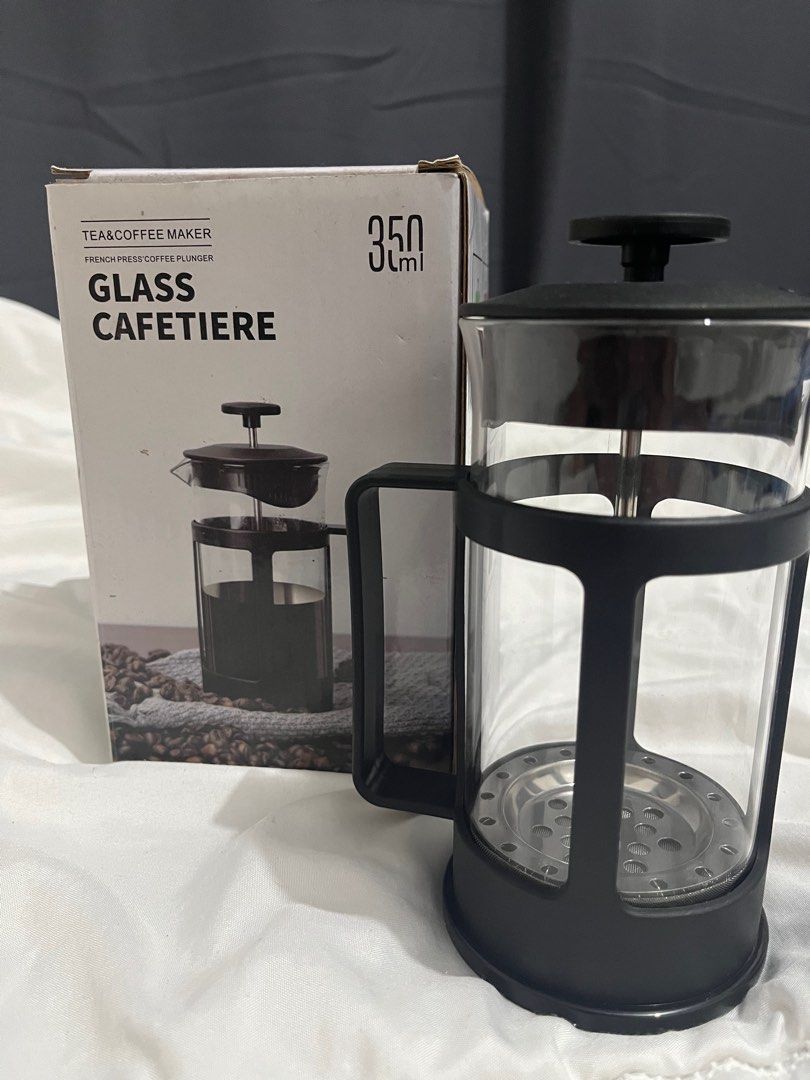 French Press’ Coffee Plunger (Category: Coffee Machines & Makers) located in Quezon City. Submitted by findingthingzzz (Listing ID 1268056583, Image 1). Description: This coffee press is brand new. It is also ideal for loose tea or teabags. .