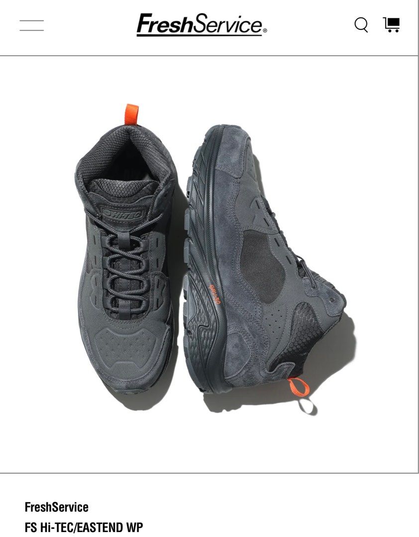 FreshService X Hi-TEC “Eastend Mid” Hiking Shoe, 男裝, 鞋, 波鞋