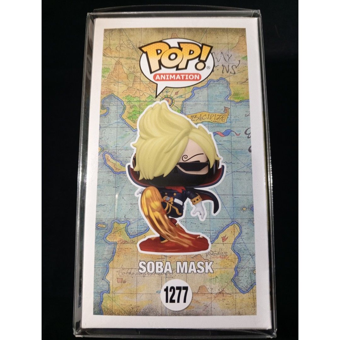 Funko Pop! One Piece Soba Mask (Raid Suit) Sanji #1277 – Figura Exclusiva De 13 Cm