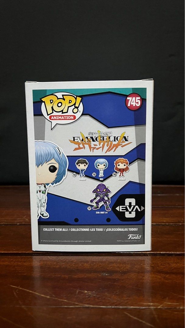 Funko POP Animation Evangelion Rei Ayanami 745 Figure - We-R-Toys