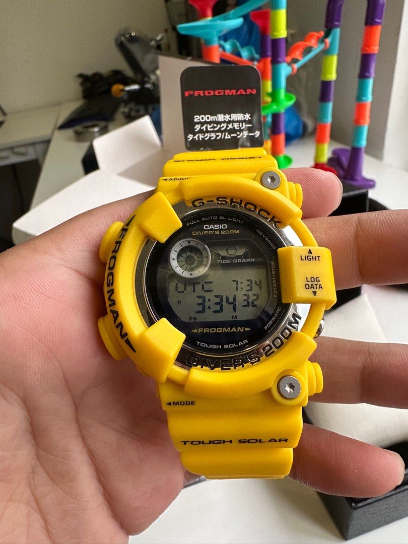 G shock GF 8250 9JF frogman Men s Fashion Watches Accessories