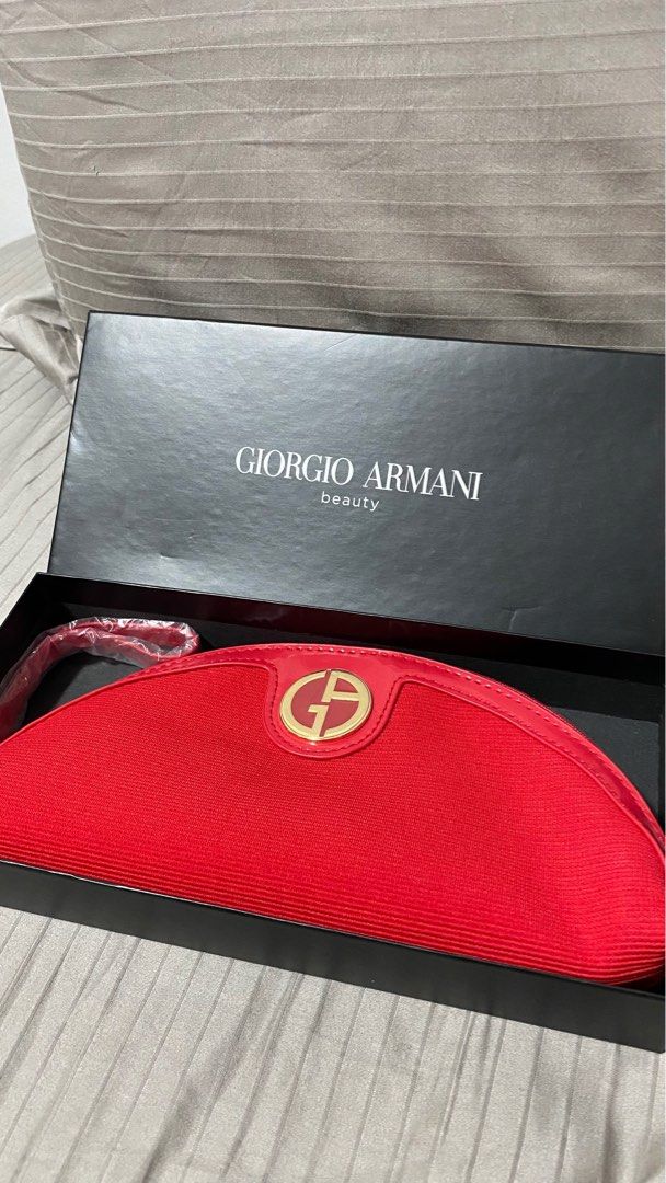 Giorgio Armani Beauty Cosmetic Bag Wallet