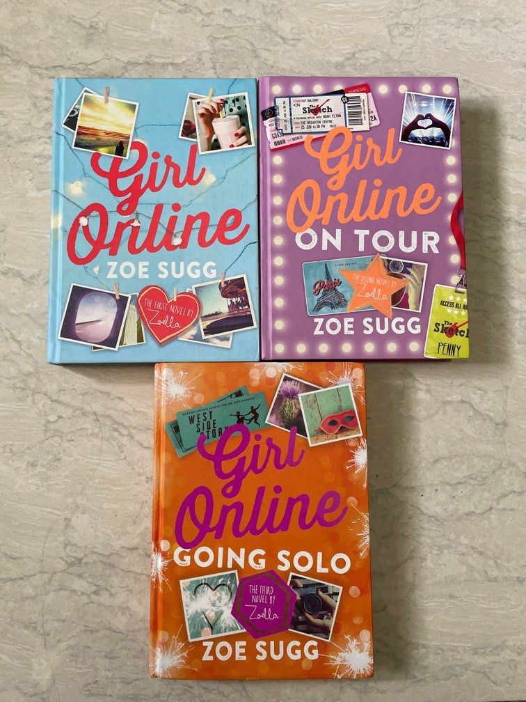Girl Online Book Series By Zoe Sugg Hobbies Toys Books Magazines girl-online-book-series-by-zoe-sugg-hobbies-toys-books-magazines